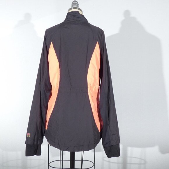 Sweaty Betty Windbreaker Jacket Black Pink M Athleisure Workout gorpcore street - Picture 3 of 9
